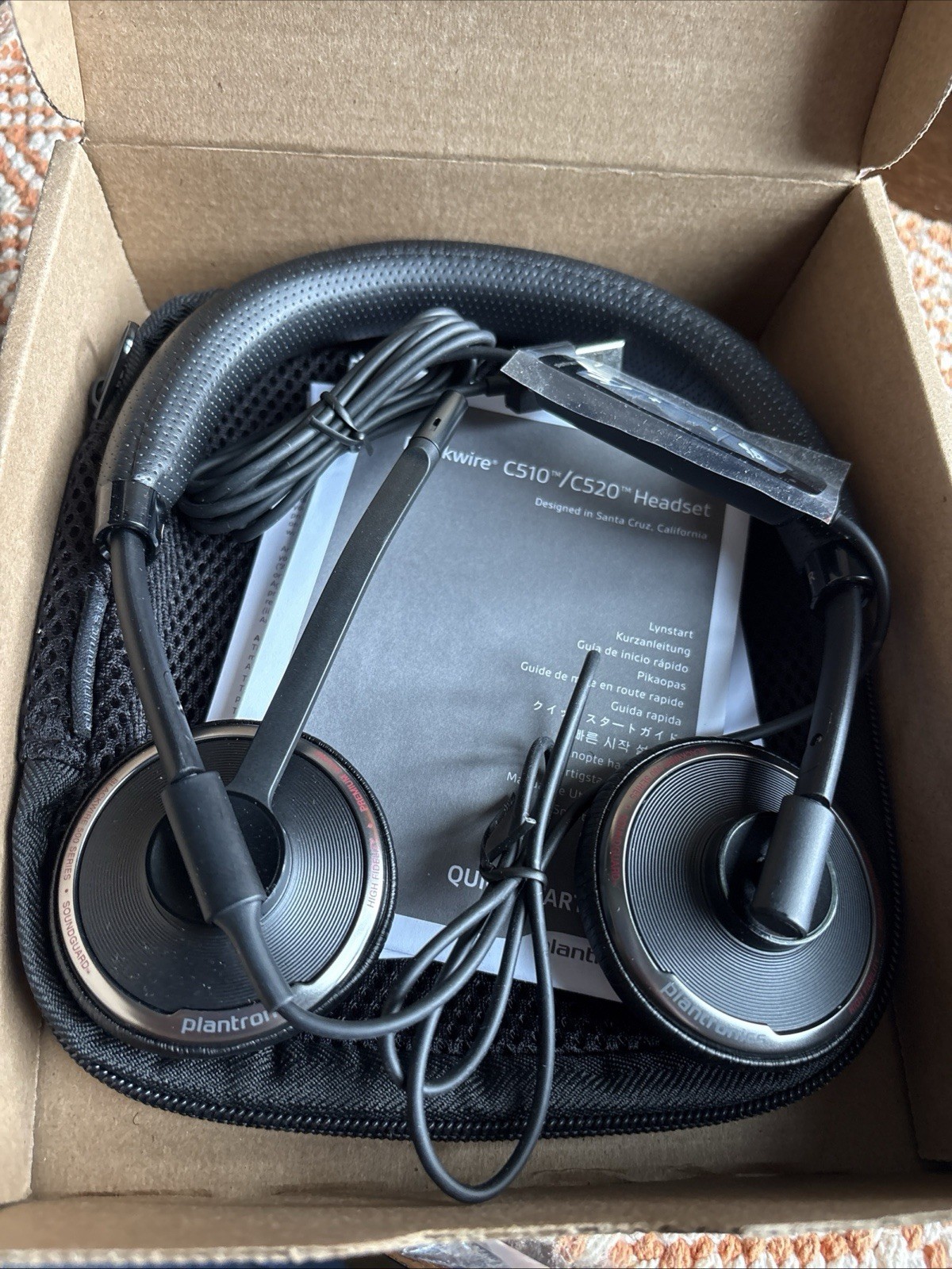 Plantronics Blackwire C520-M USB Binaural Headset