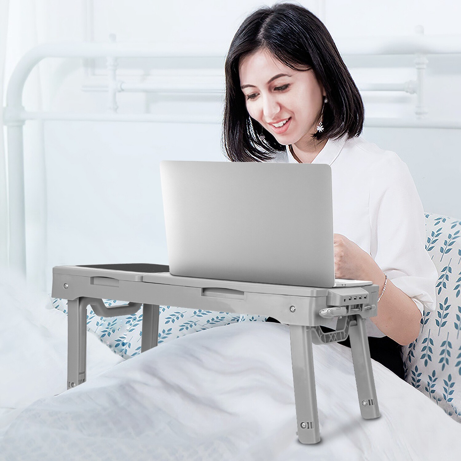 Portable Laptop Notebook Table Foldable Stand Sofa Bed Lap Tray Computer Desk