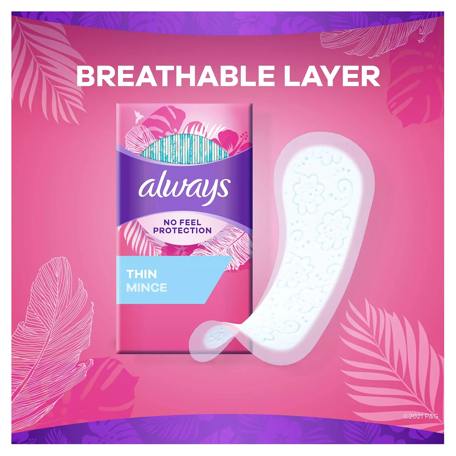 Always Daily Thin Liners, Unscented - Regular (240 ct.) Great Price
