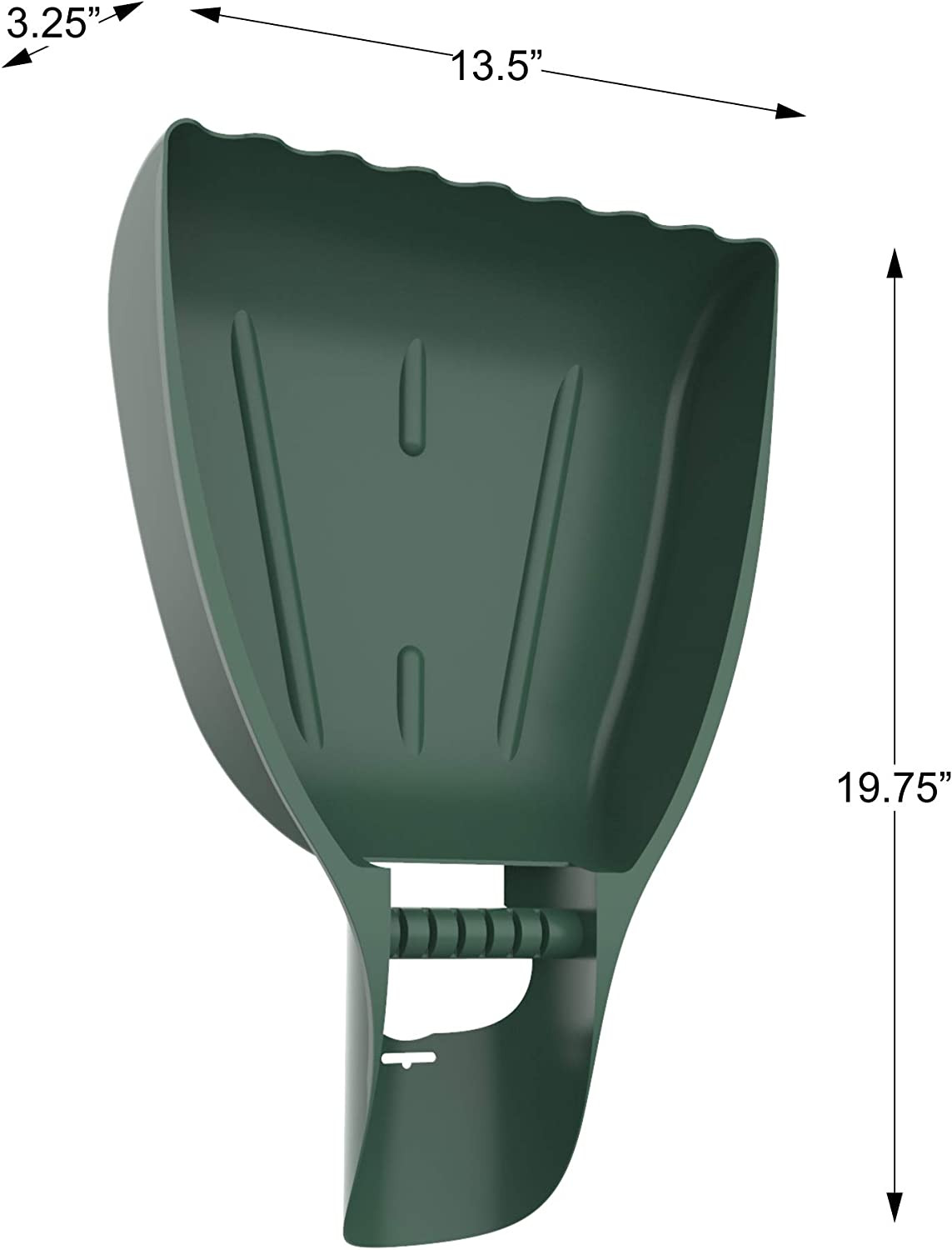 Leaf Scoops Hand Rakes - Lightweight, Durable Grabber Tool for Scooping up Leave