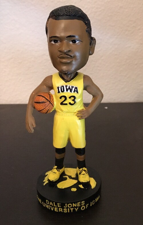 Iowa Hawkeye Dale Jones Bobblehead without a box