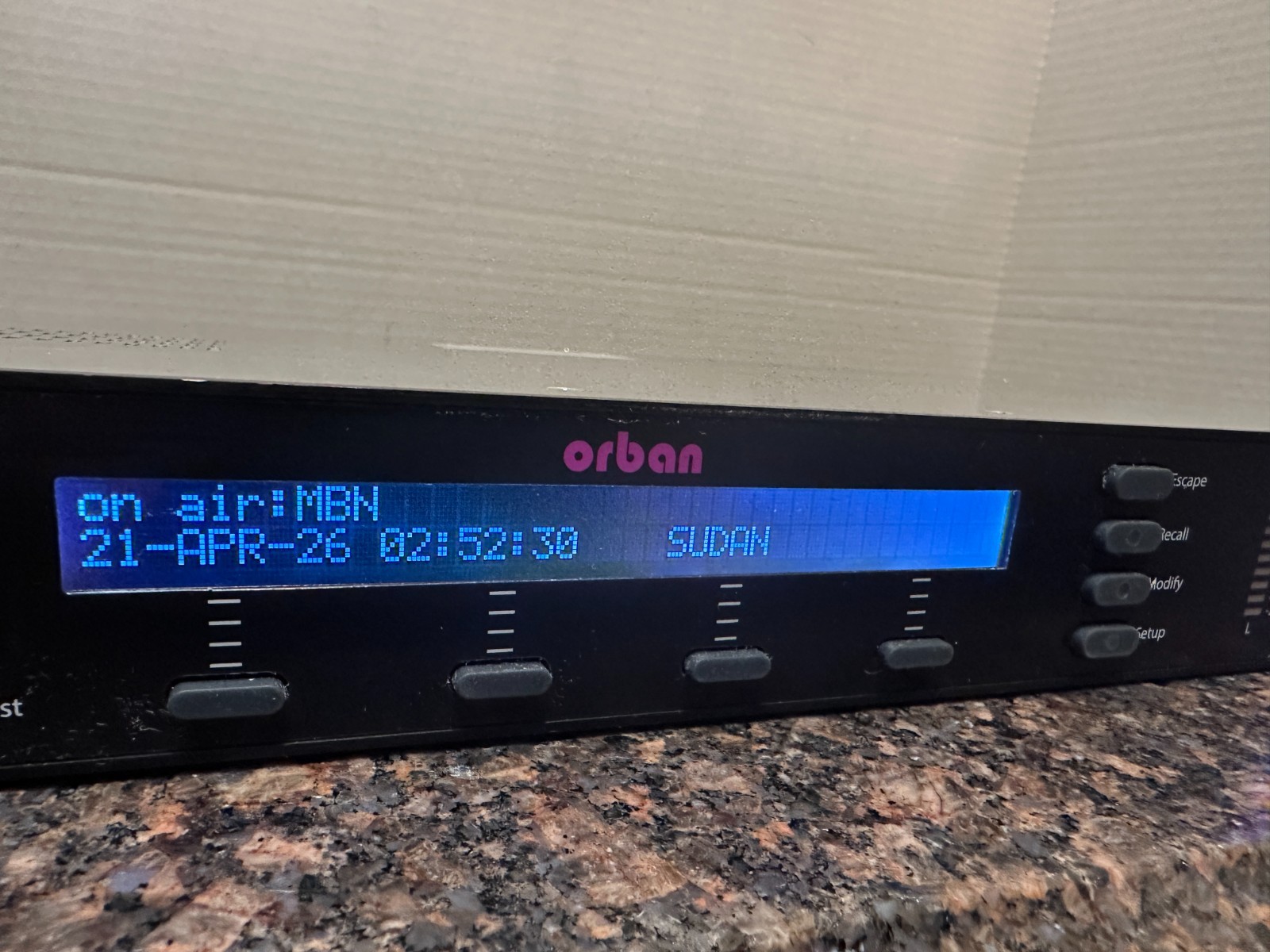 Orban OPTIMOD 5700i FM Broadcast Digital Audio Processor