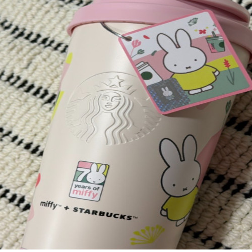 Starbucks korea ss forever miffy elma tumbler limited edition 473ml