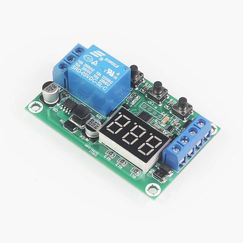 DC Current Detection Relay Module Over-Current Alarm Switch Motor Protecter 10A