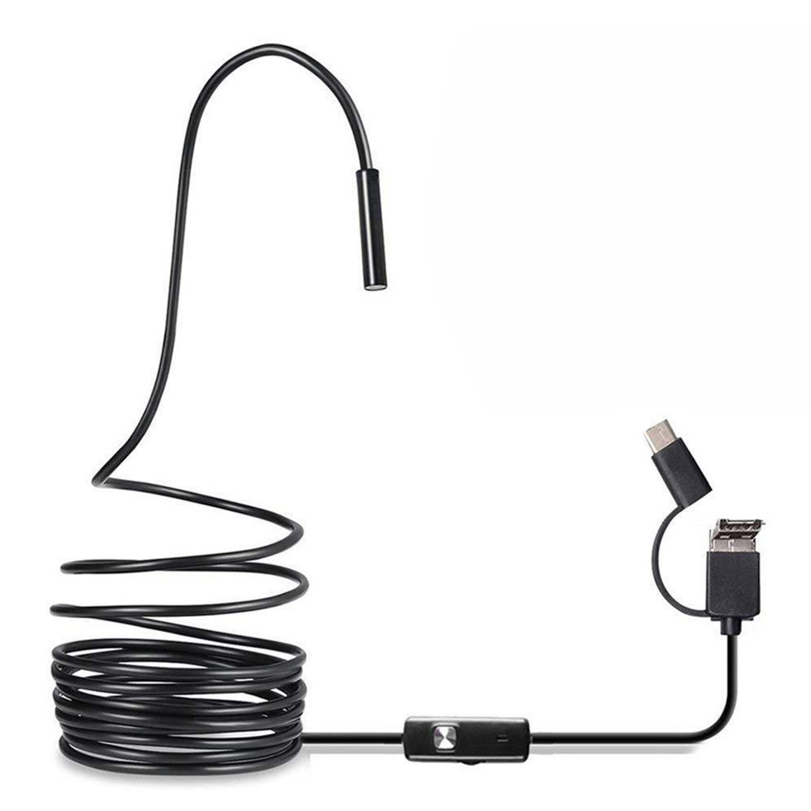 Megapixels HD USB C Endoscope Type C Borescope Inspection Camera for Android