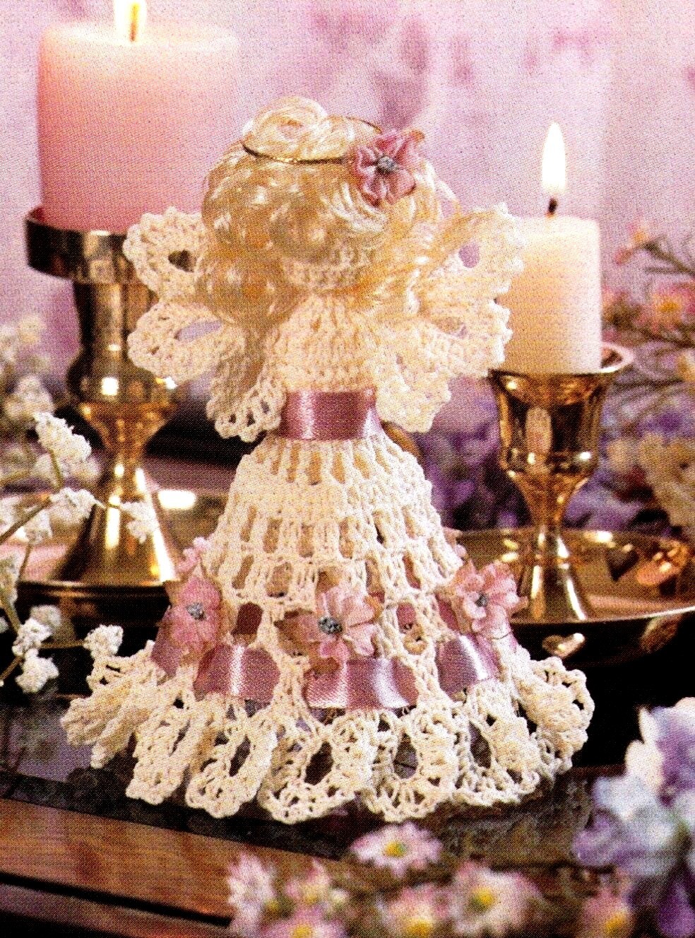 EXQUISITE Little Lacy Angel/Decor/Crochet Pattern INSTRUCTIONS ONLY