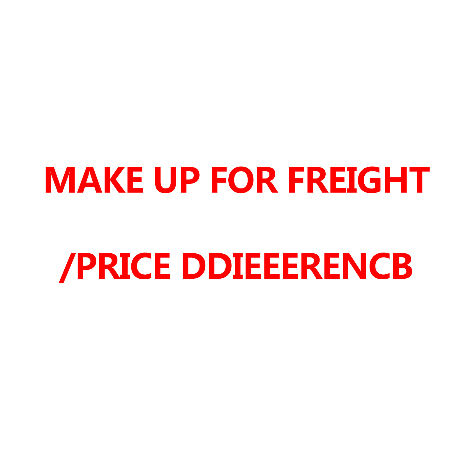 Only the price difference,
