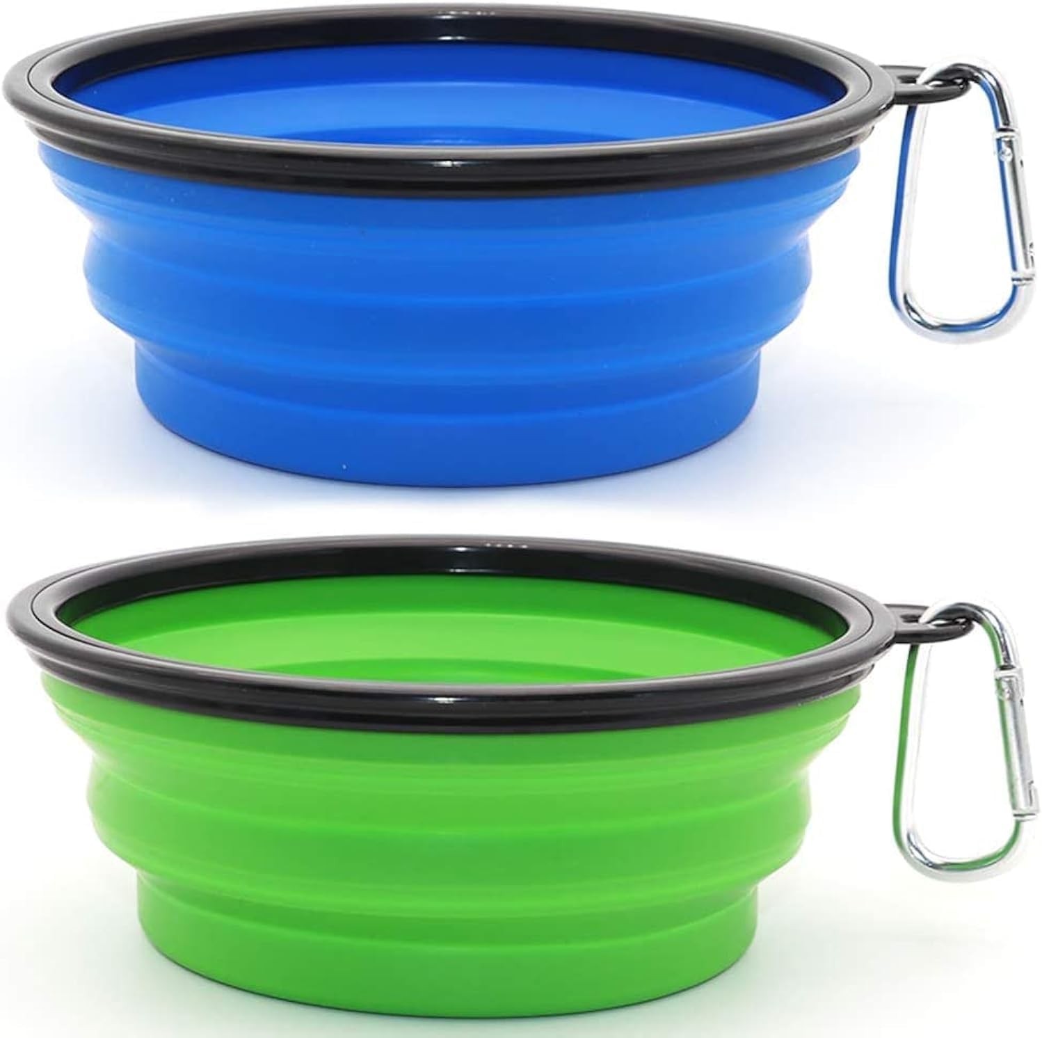 Large Dog Bowl Pet Collapsible Bowls 2 Pack Collapsible Dog Water Bowls Cats
