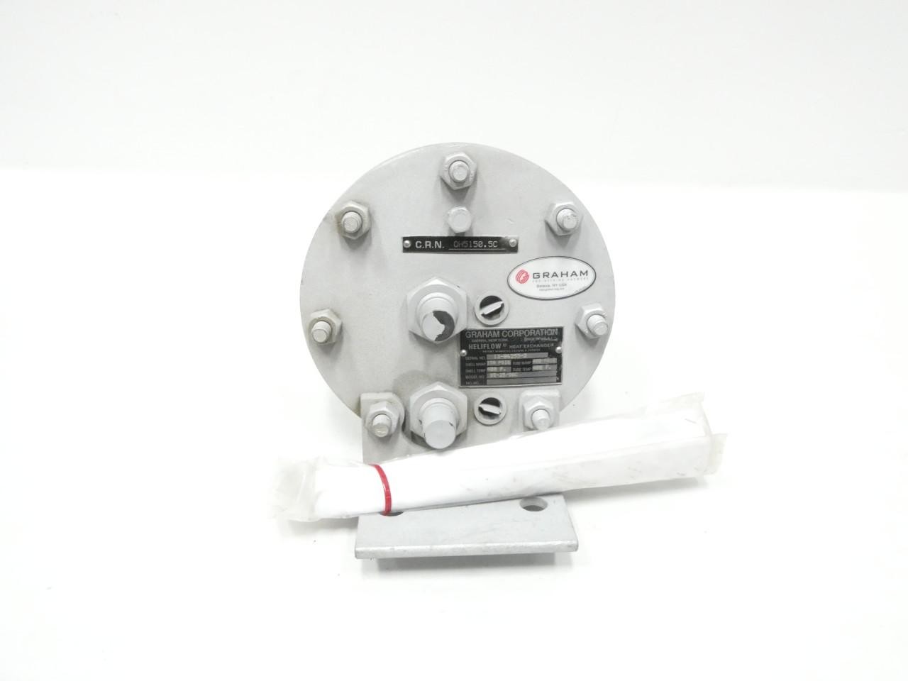 Graham SS-25/S6C Heliflow Heat Exchanger