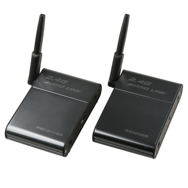 2.4G Universal Wireless Audio Adapter Transmitter & Receiver Set Kit 50M BX-501