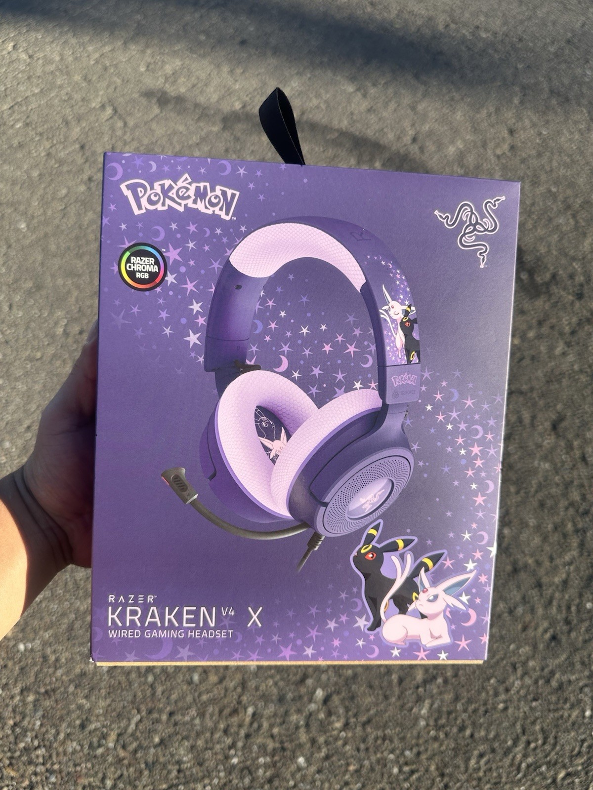 Pokemon x Razer Kraken X V4 Headset Espeon & Umbreon