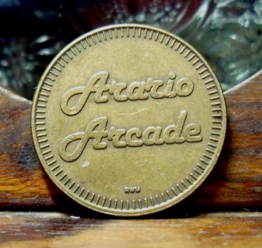 ACARIO ARCADE  HOUSTON TEXAS TOKEN