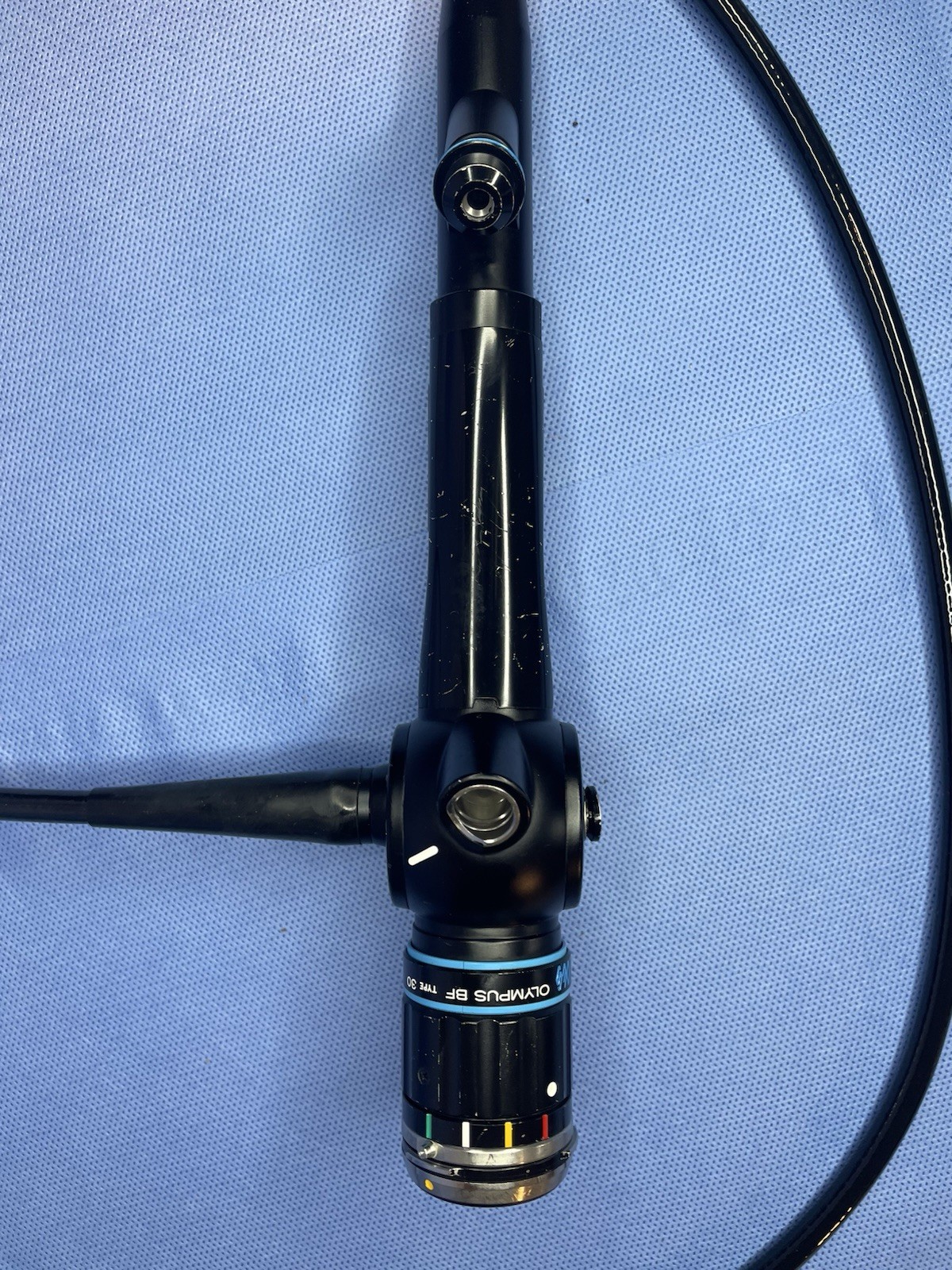 Broncsope Endoscope BF Type 30 with Case (Broken Fibers )