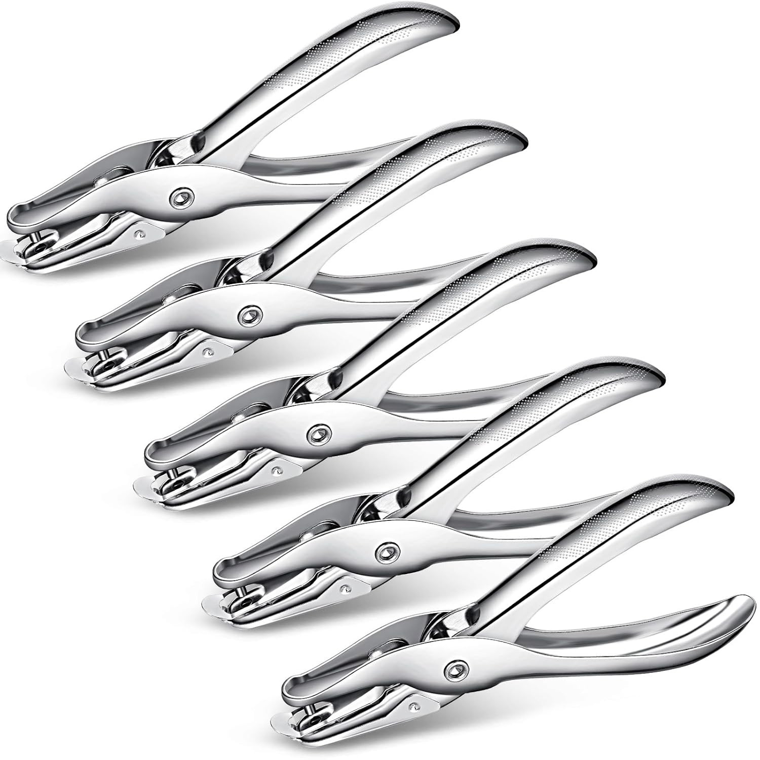 5 Pcs Single Hole Punch Circle Small 1/8 inch One Hole Punch Bulk for Craft Tag