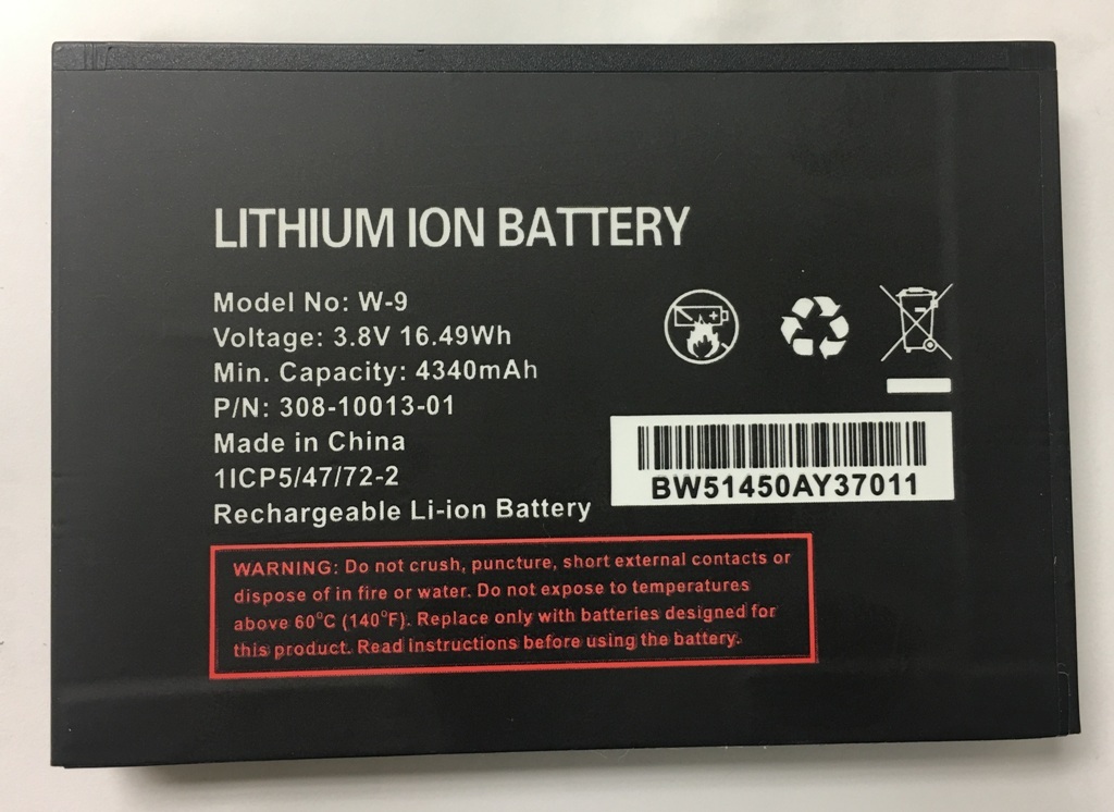 OEM Spec Battery for Netgear UNITE EXPLORE AC815s Hotspot 4G W9 W-9 4340mA