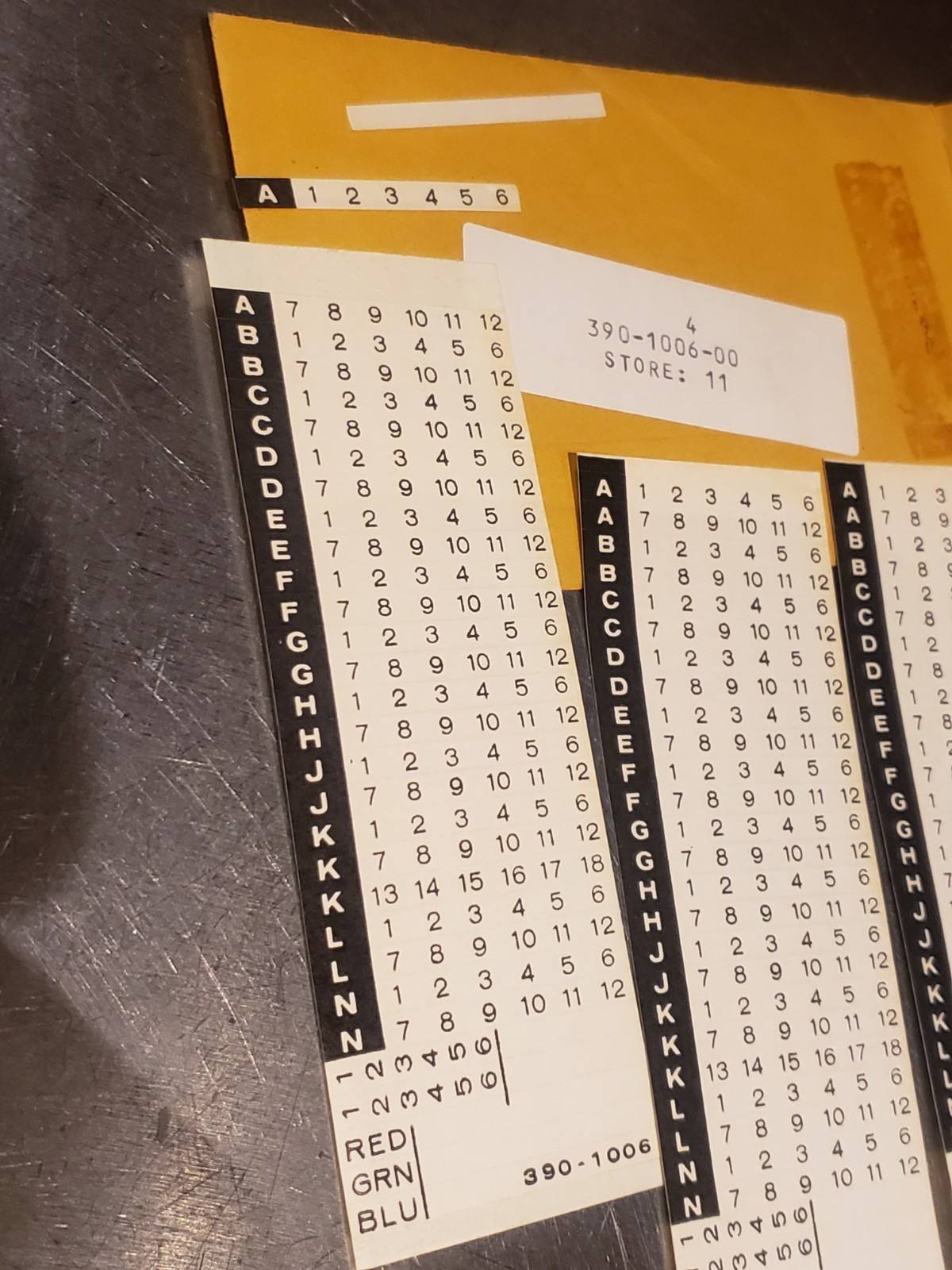 Four New Heathkit Labels #390-1006