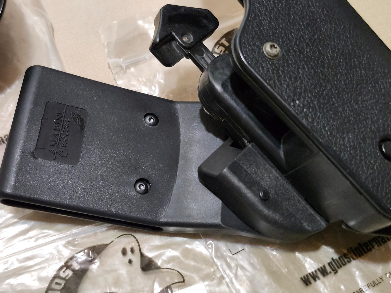 Amadini Ghost III Modular Holster Set for Glock 17/22 5 pieces READ DESCRIPTION!
