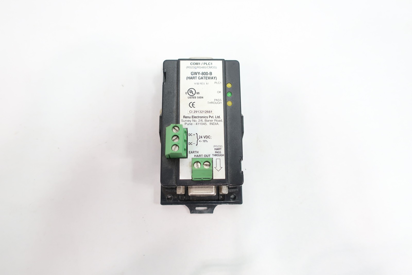 Renu Electronics GWY-800-B Hart Gateway