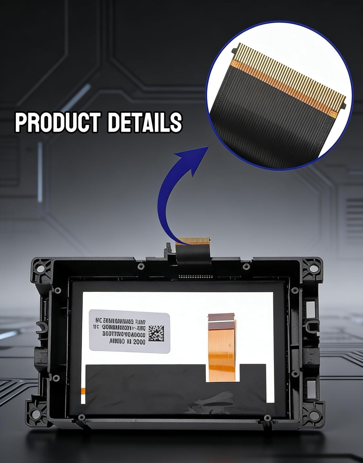 7" Uconnect Screen Replacement LCD Display Jeep Compass Renegade 2017-2021