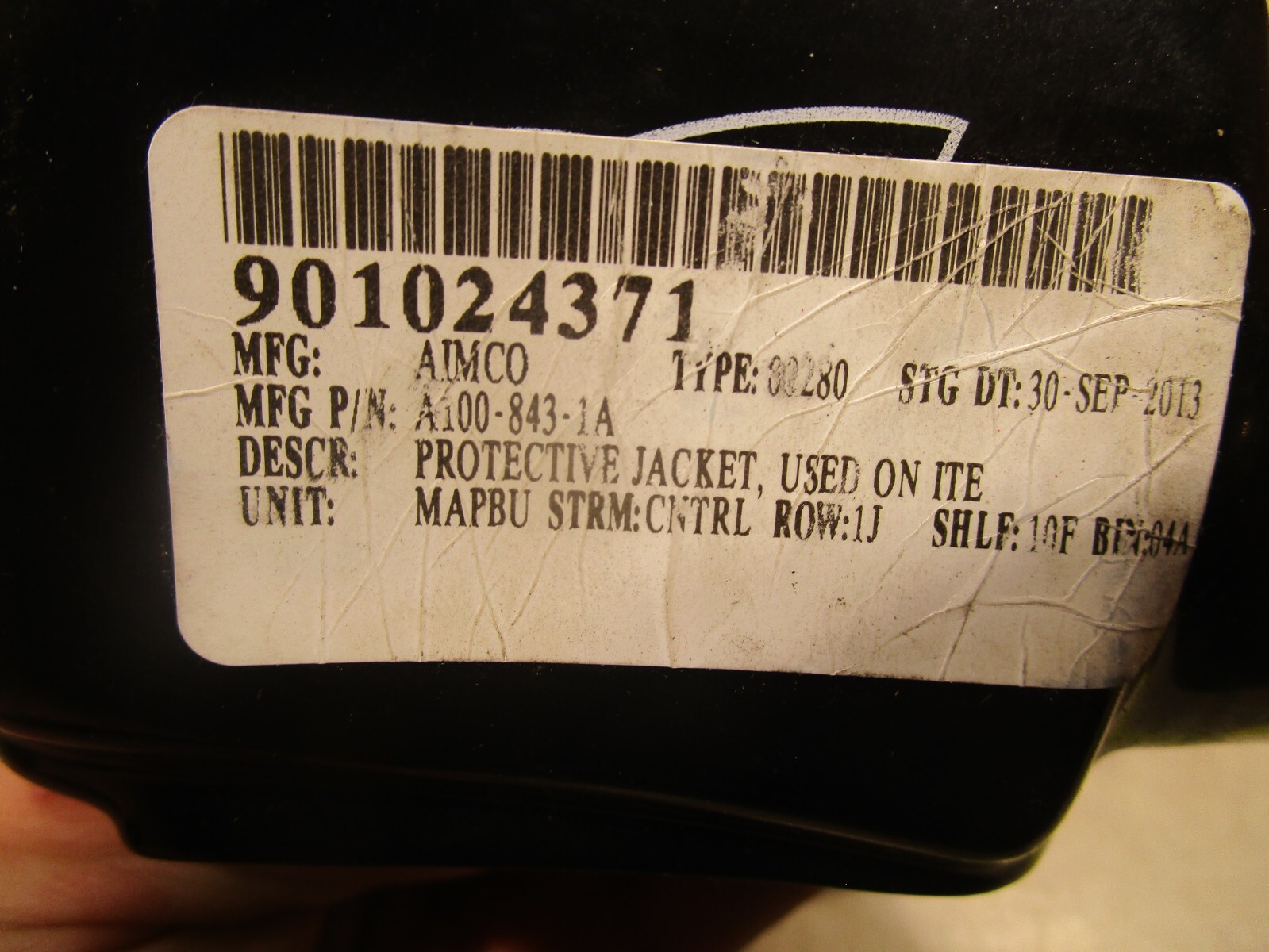 AIMCO URYU A100-843-1A RUBBER BODY JACKET, S0439