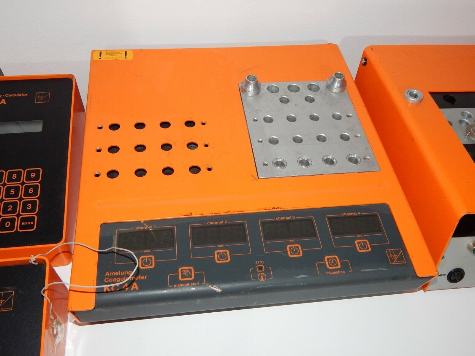 AMELUNG Coagulometer 410 A 4B + KC 4 A + 2x Calculator CR-A