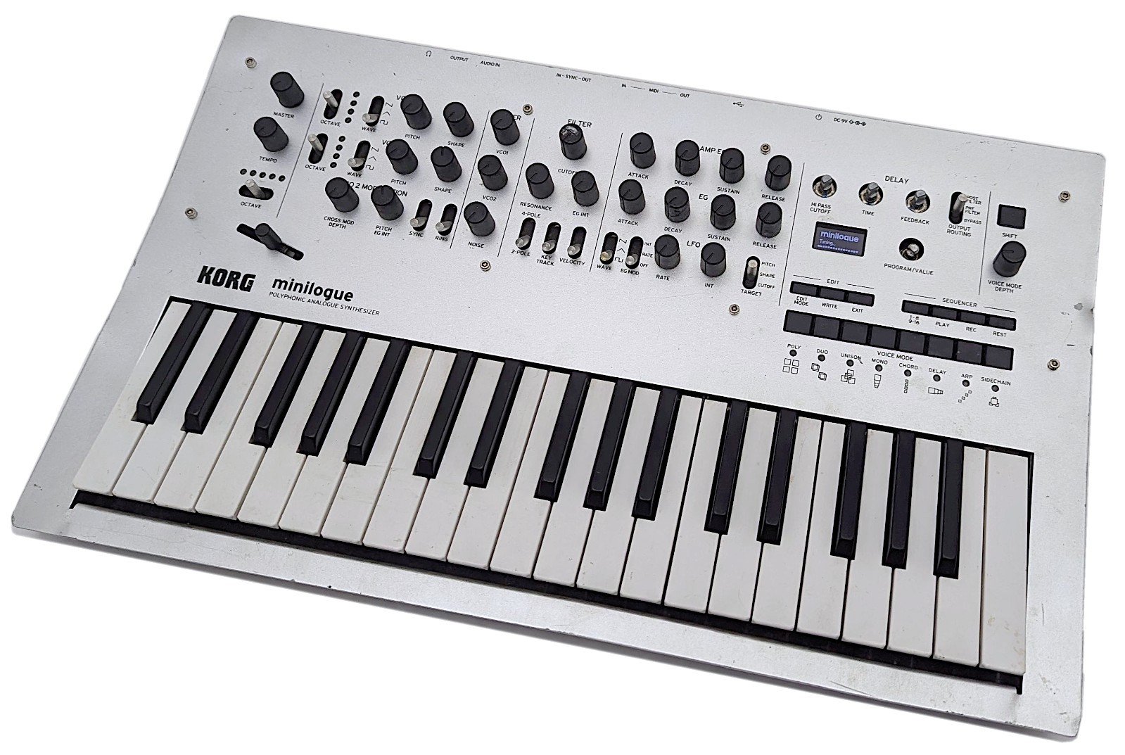 Korg Minilogue Polyphonic Analog 37-Key Original Synthesizer - For Parts/Repair