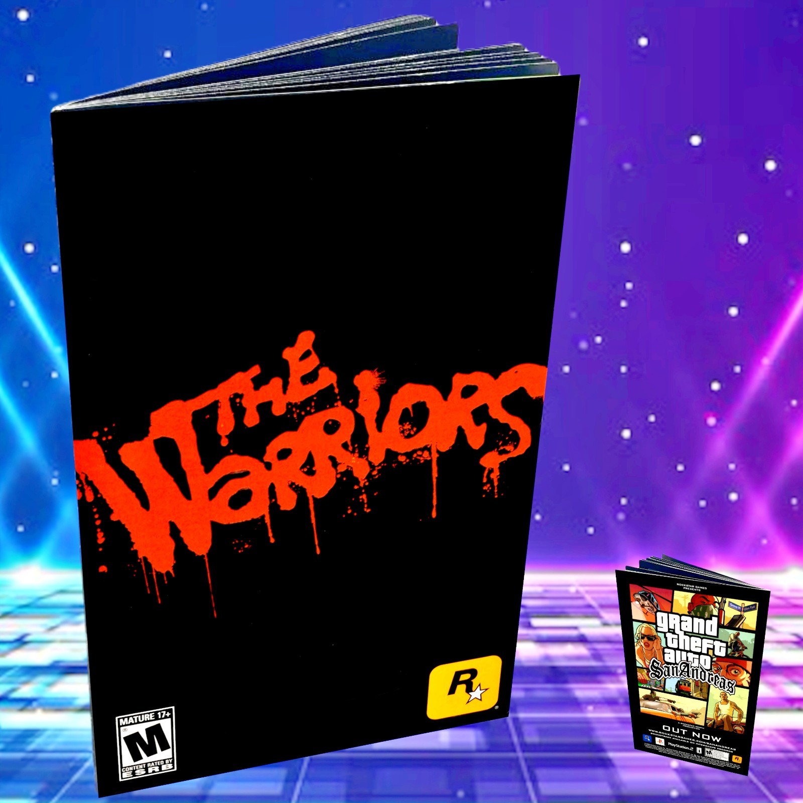 Replacement Manual for - The Warriors  - Sony PS2 Instruction Booklet