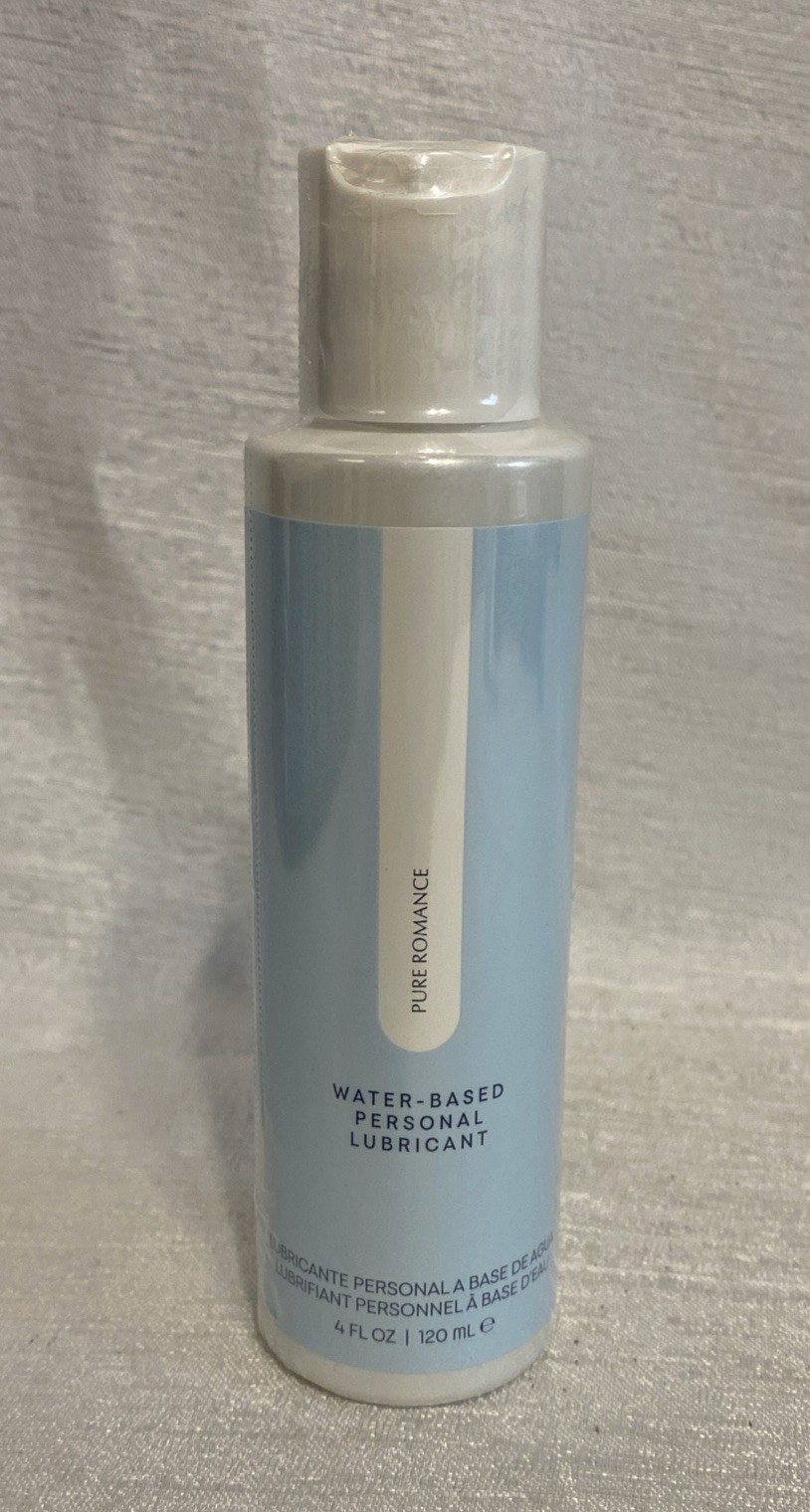 Pure Romance Water Based Lubricant 4 oz. - Original - NEW SEALED