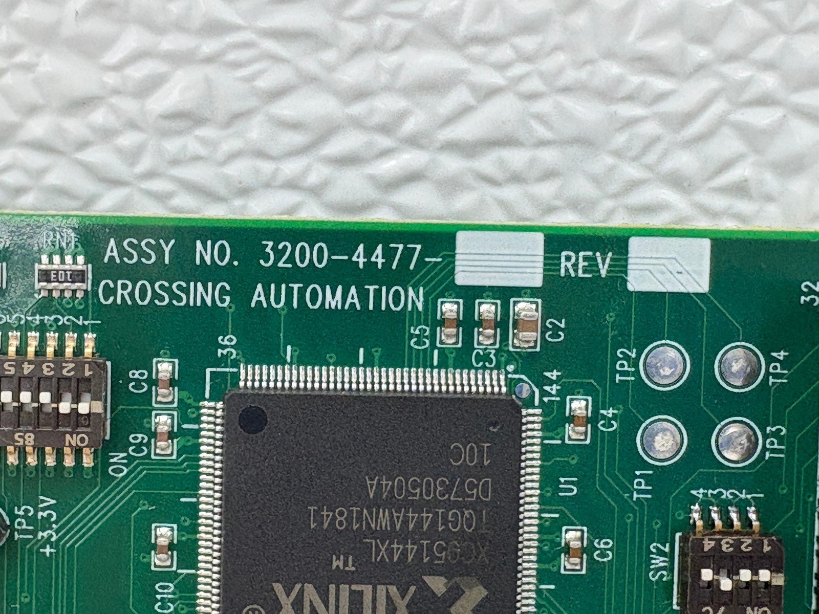 Crossing Automation 3200-4477-01 Interface PCB Board Automation Control Module