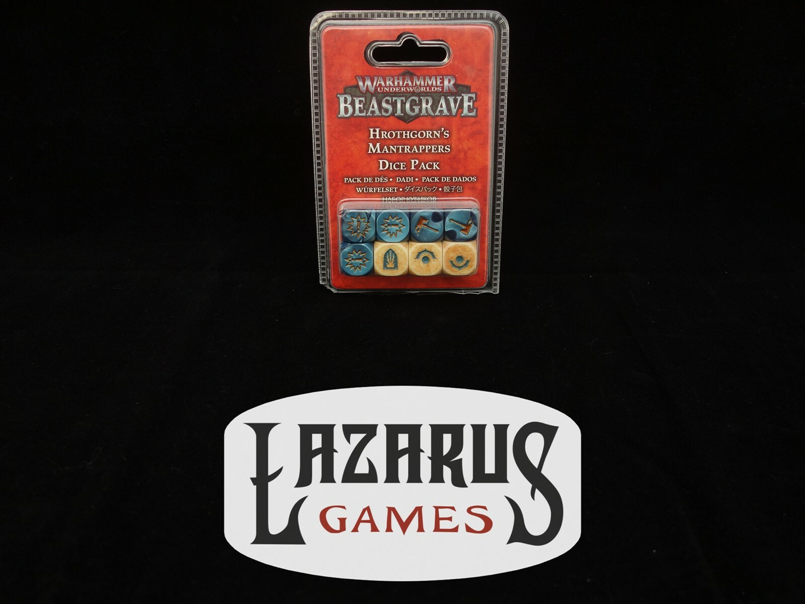 Warhammer Underworlds: Beastgrave - Hrothgorn's Mantrappers Dice Pack