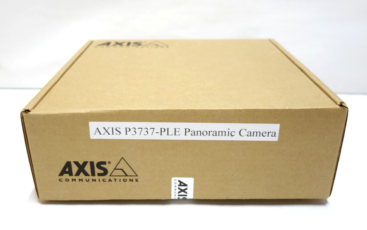 New Axis P3737-PLE 02634-001 20MP Outdoor IR 360° 4-Sensor IP PoE Network Camera