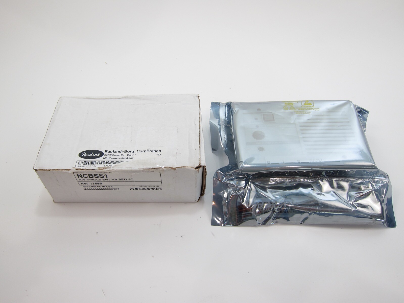 New Rauland Borg NCBSS1 Call Station Module