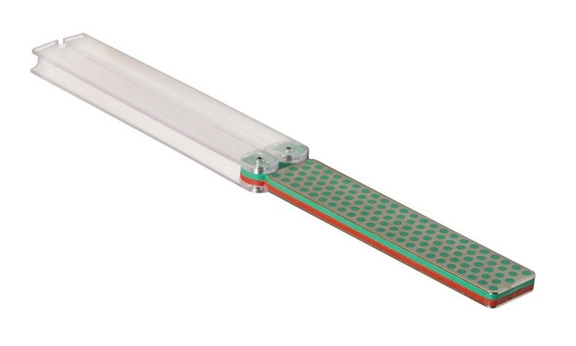 DMT FWEF Polycarbonate Base Fine/Extra-Fine Double Sided Diafold Sharpener