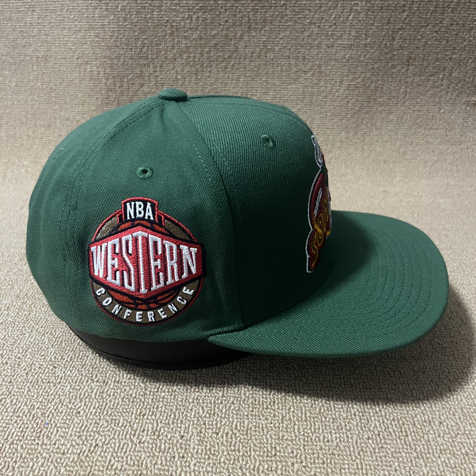 Mitchell & Ness Seattle SuperSonics Snapback Green Retro NBA Hat