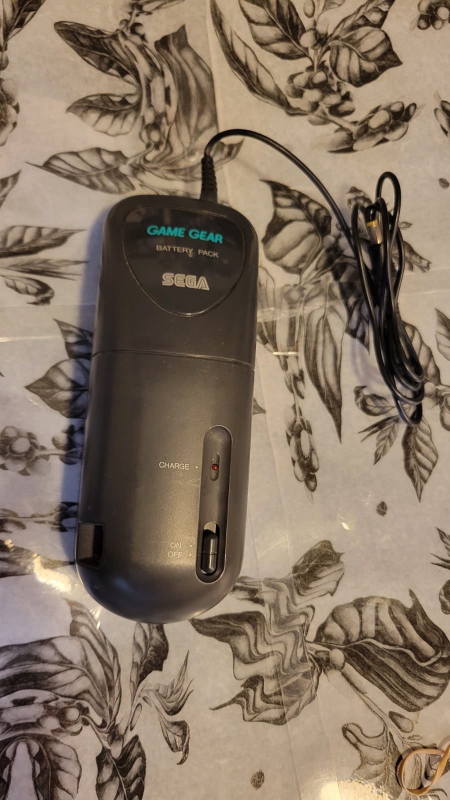 *broken As-is * Sega Game Gear Official Rechargeable Battery Model 2105 Console