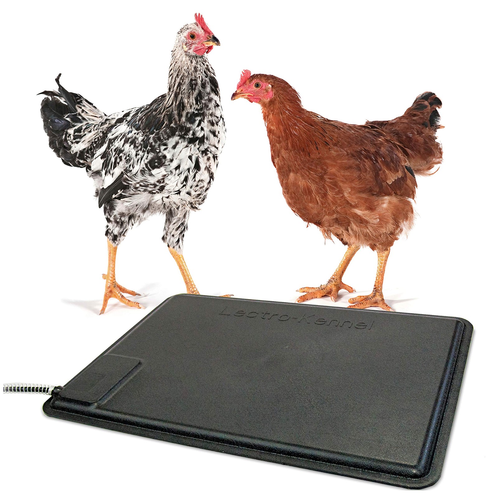 Kh Pet Products Thermochicken Heated Pad Black 12.5 Inches X 18.5 Inches