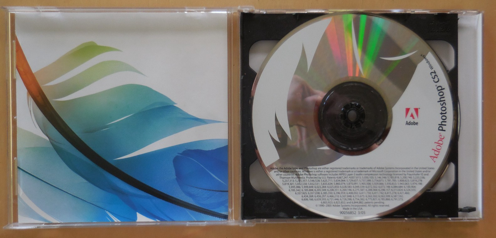 Adobe PhotoShop CS2 intallation CD