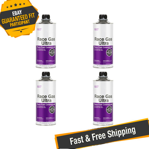 Race Gas 200032 32 oz. Cans of Offroad Ultra Race Concentrate - Set of 4