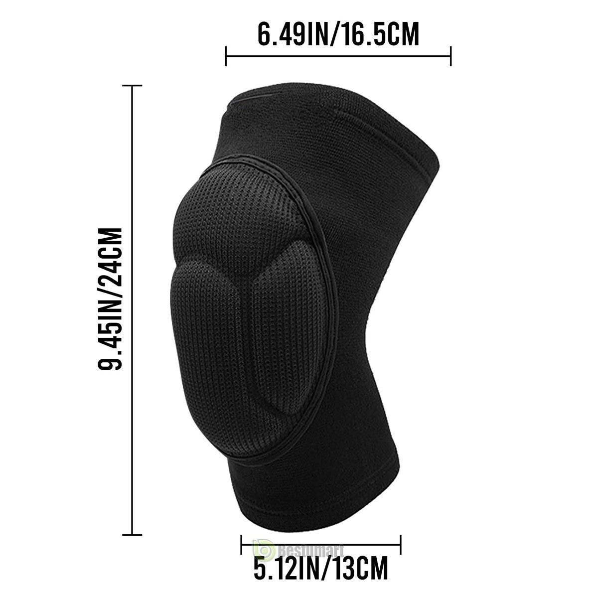 Pair Professional 3D Knee Pad Leg Protector For Sport Work Flooring Construction