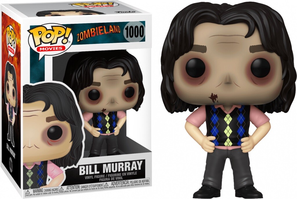 Zombieland Movie Bill Murray as Zombie Vinyl POP Figure Toy #1000 FUNKO NEW NIB