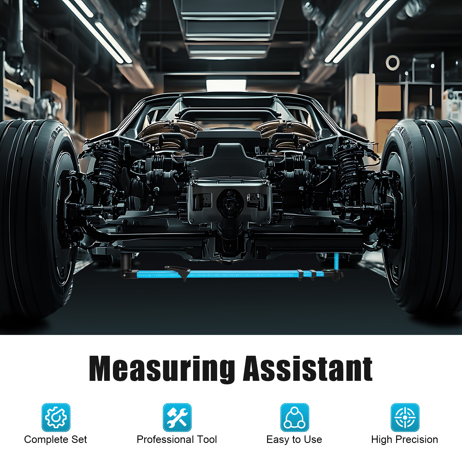 Universal High-precision 2d Measuring Ruler, 2d Measuring System For Car Repair