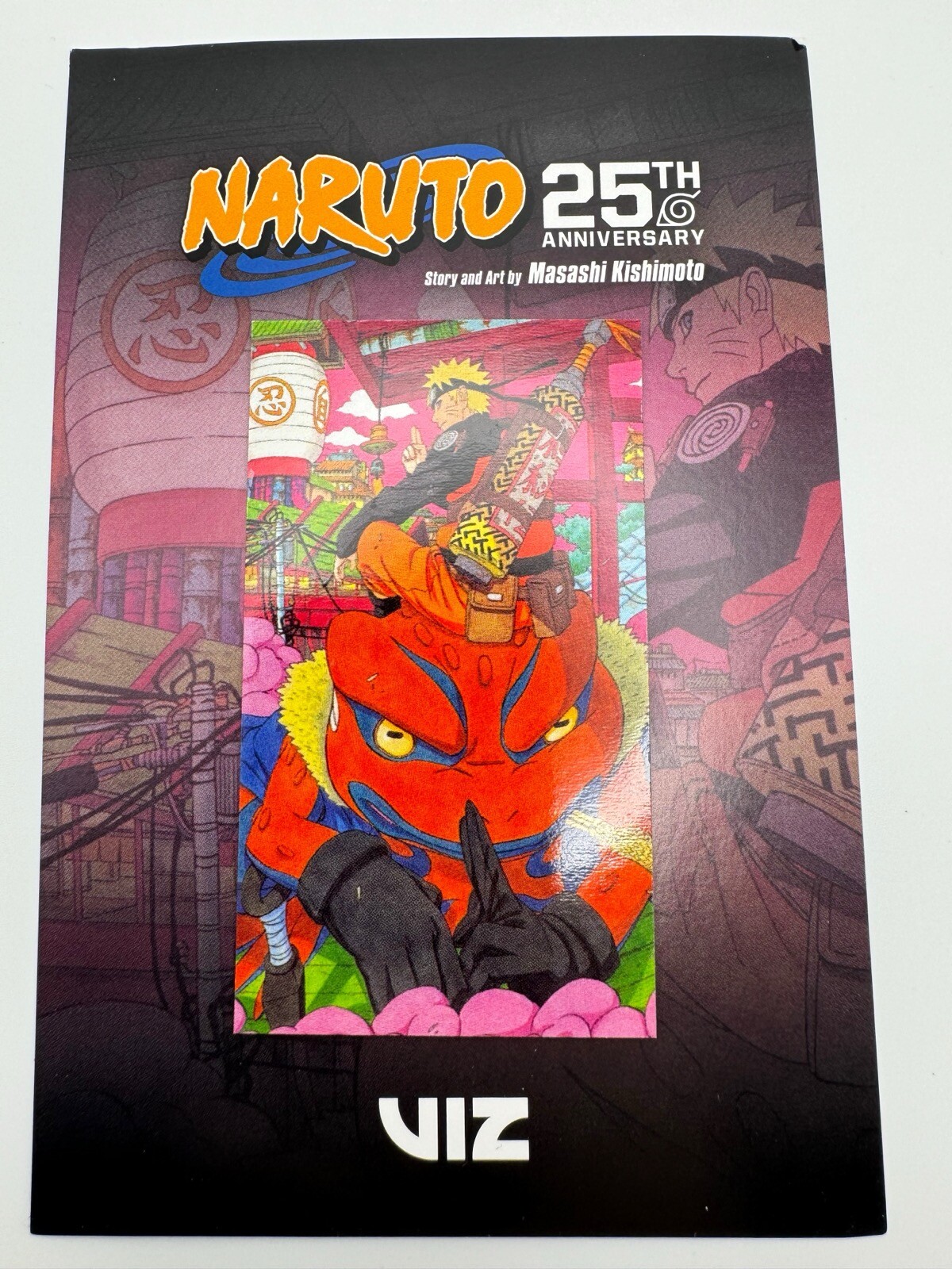 SDCC 2024 EXCLUSIVE Viz Media Promo Naruto 25th anniversary Magnet
