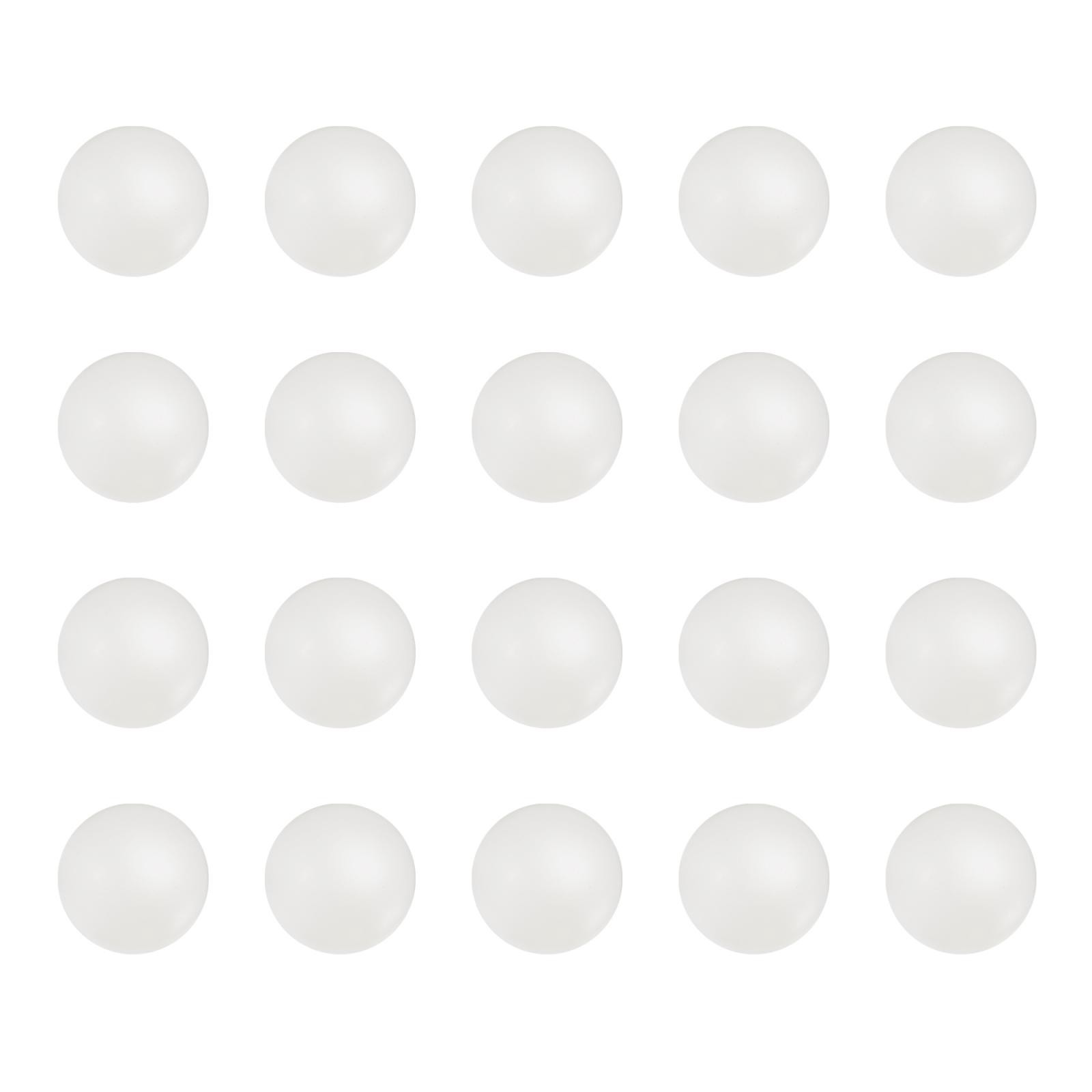25pcs 6mm Nylon Solid Plastic Bearing Balls G1 Precision
