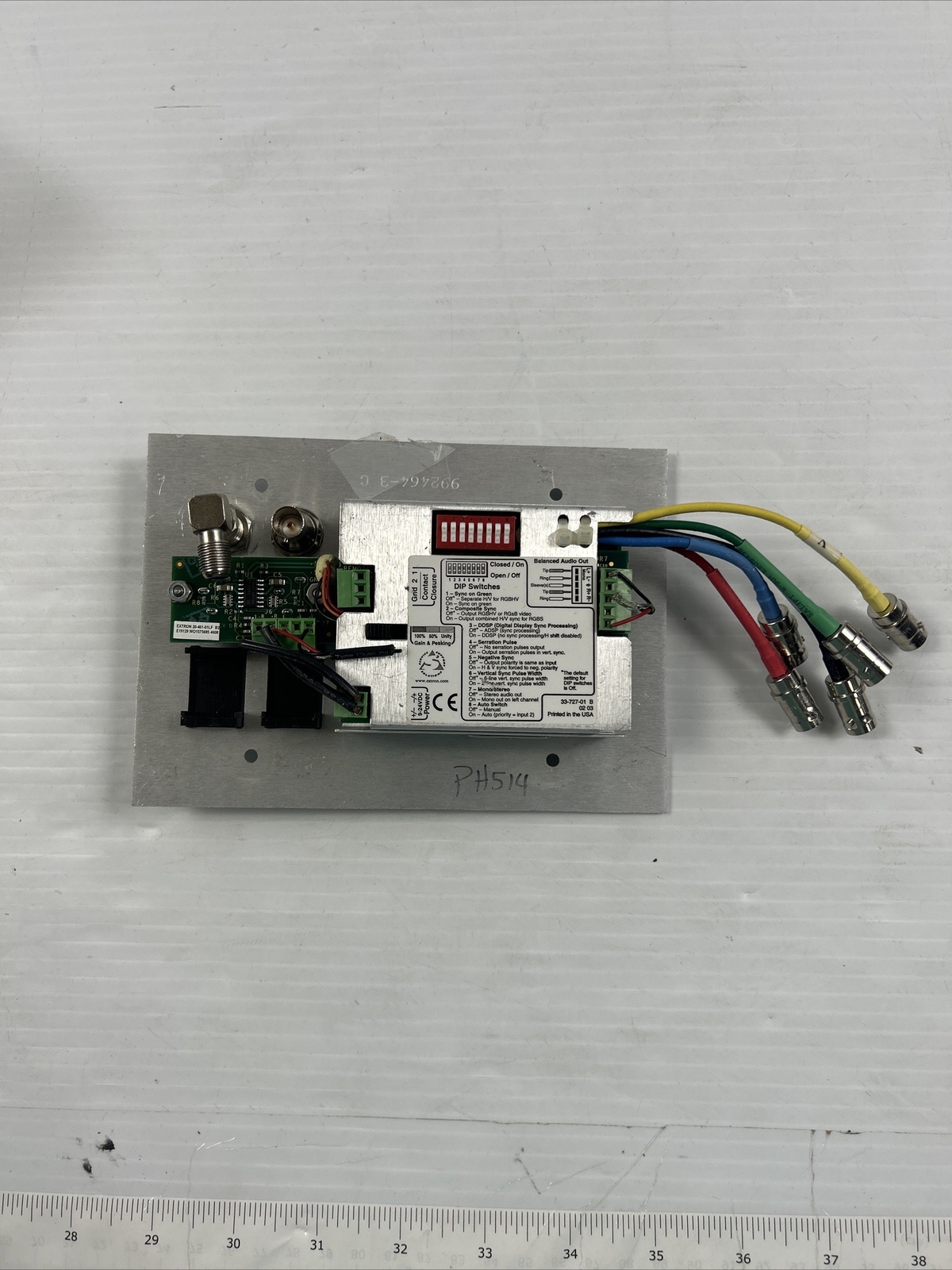 EXTRON RGB 474xi Two Input Architectural Interface