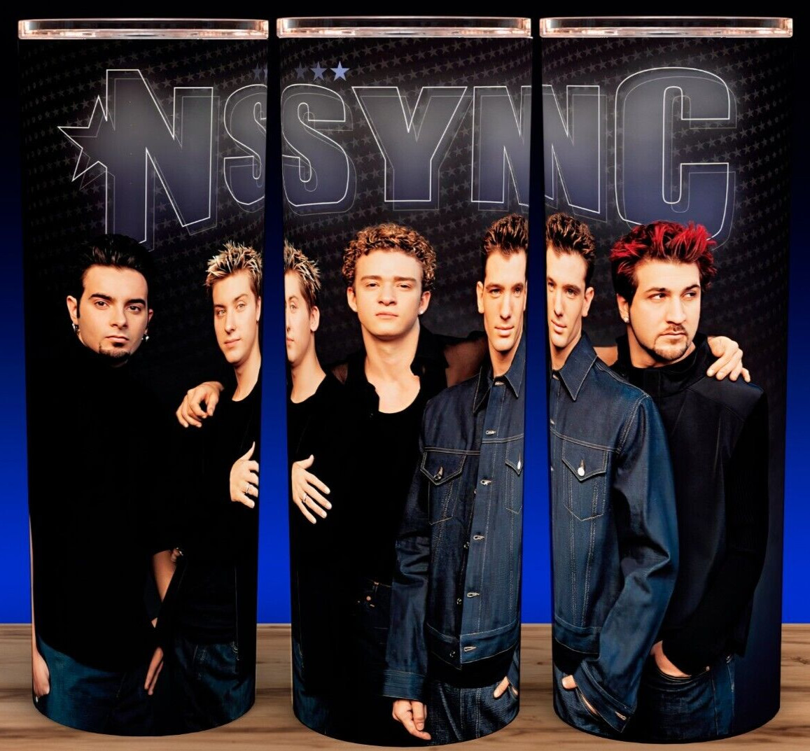 NSYNC 90s Boy Band Cup Mug Tumbler 20oz