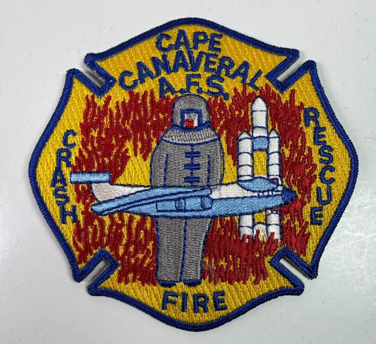 Cape Canaveral AFS Fire Crash Rescue Florida US Air Force Station USAF FL Patch
