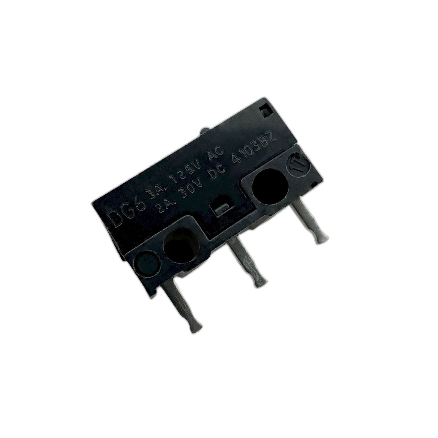 CHERRY DG6 Black 1.47N 3-Pin Mouse Micro Switch - 2 Pcs