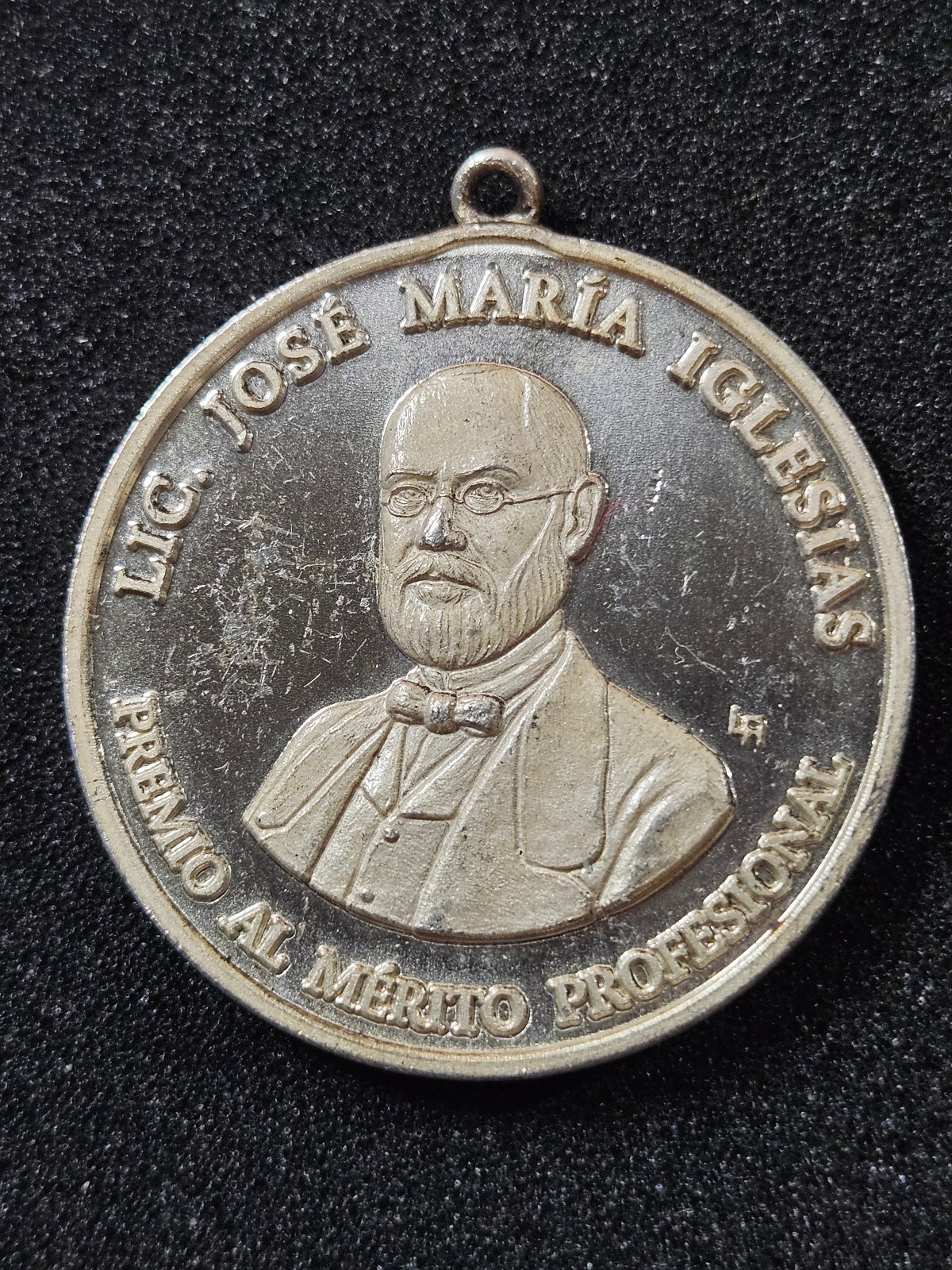🌟  Mexico JOSE IGLESIAS 1.6 oz .999 Silver Merit Medal Mexican Mint Coin RARE