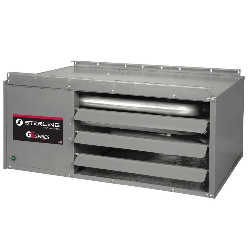 Sterling GG Series 45,000 BTU Low Profile Unit Heater - Natural Gas / Liquid ...