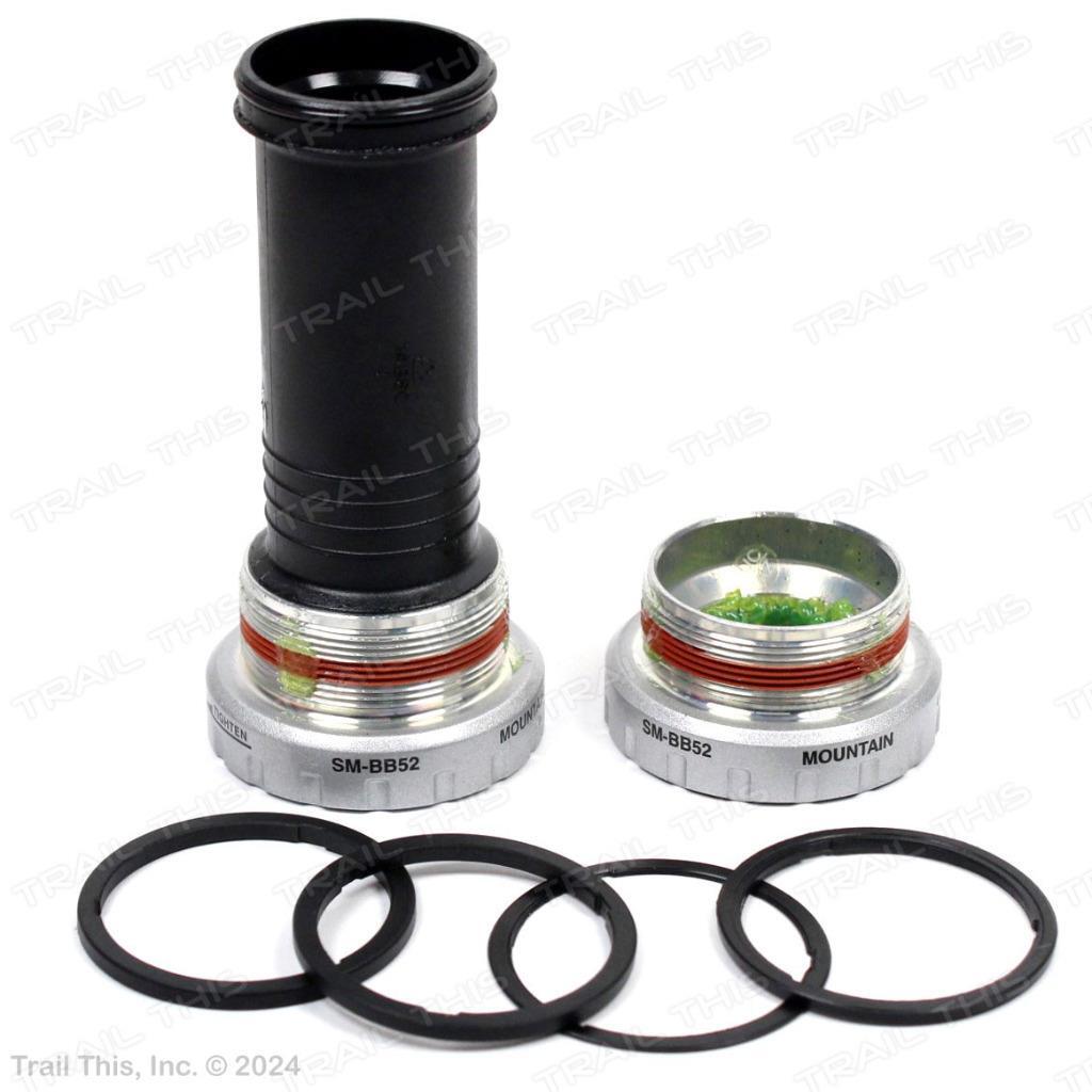 Shimano SM-BB52 MTB Bottom Bracket for Shimano Hollowtech II - 83mm Silver